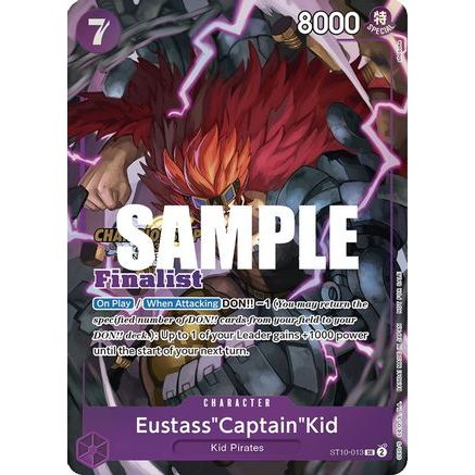 Eustass"Captain"Kid (CS 2023 Top Players Pack) [Finalist] (ST10-013) - One Piece Promotion Cards