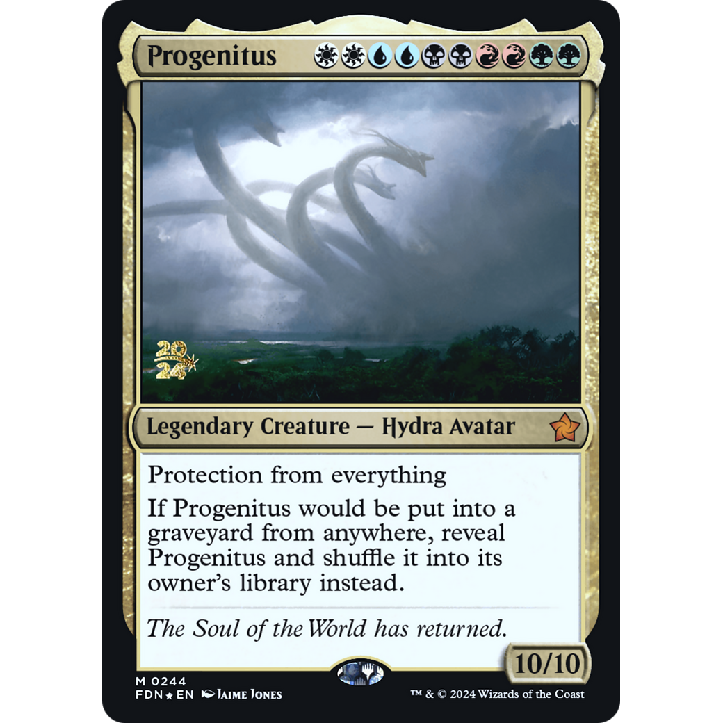 Progenitus (PRE-244) - Foundations Promos Foil