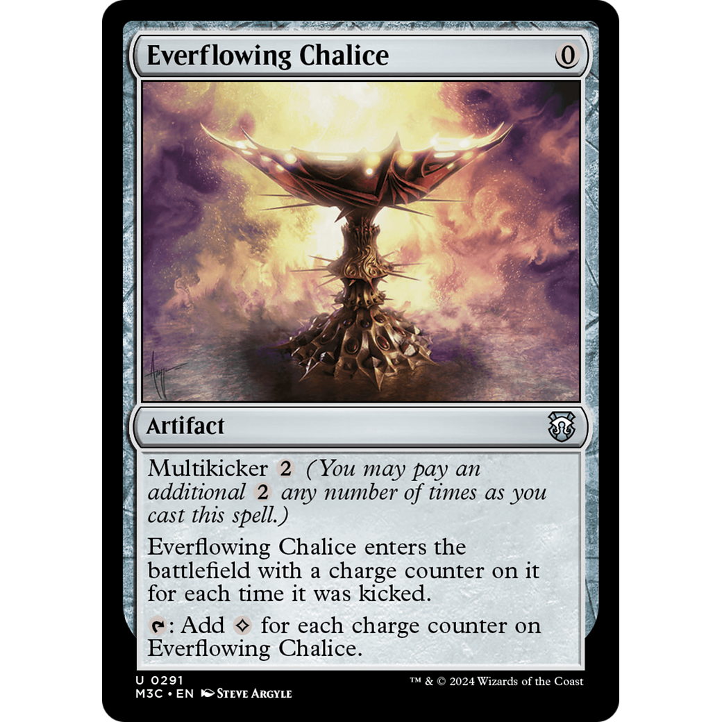 Everflowing Chalice (M3C-291) - Modern Horizons 3 Commander Foil
