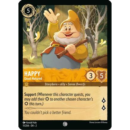 Happy - Good-Natured (11/204) - Rise of the Floodborn Cold Foil