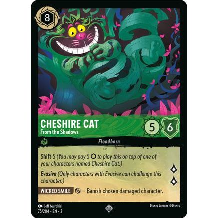 Cheshire Cat - From the Shadows (75/204) - Rise of the Floodborn Cold Foil
