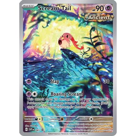 Scream Tail - 065 65 - SV Scarlet & Violet Promo Cards Holofoil