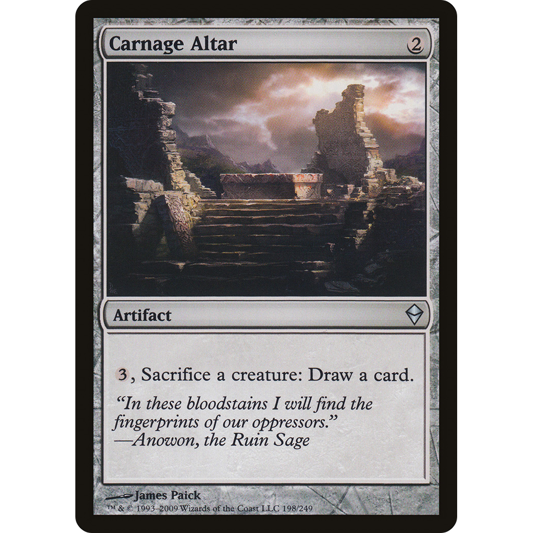 Carnage Altar (ZEN-198) - Zendikar