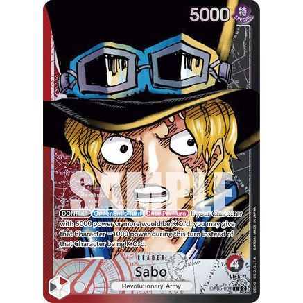Sabo (001) (Alternate Art) (OP05-001) - Awakening of the New Era Foil