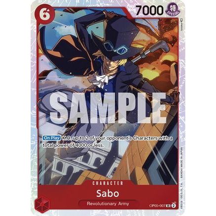 Sabo (007) (OP05-007) - Awakening of the New Era Foil