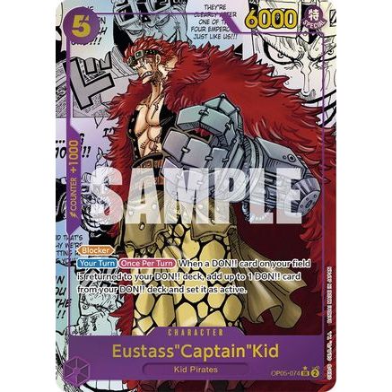 Eustass"Captain"Kid (Alternate Art) (Manga) (OP05-074) - Awakening of the New Era Foil