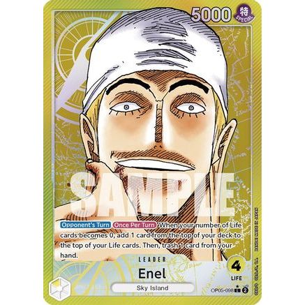 Enel (098) (Alternate Art) (OP05-098) - Awakening of the New Era Foil