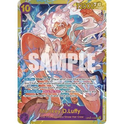 Monkey.D.Luffy (119) (OP05-119) - Awakening of the New Era Foil