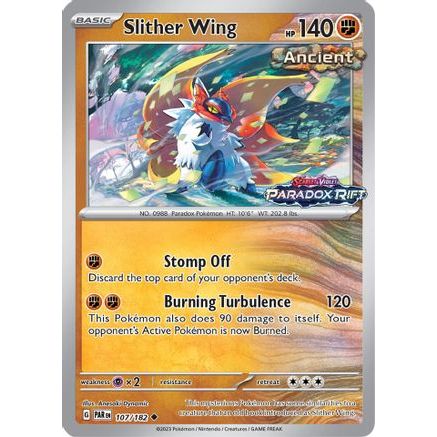 Slither Wing - 107/182 (Store Exclusive Promo) 107 - Miscellaneous Cards & Products Reverse Holofoil