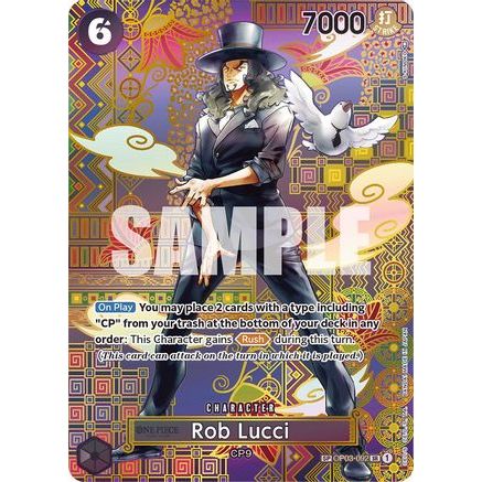 Rob Lucci (092) (SP) (OP03-092) - Awakening of the New Era Foil