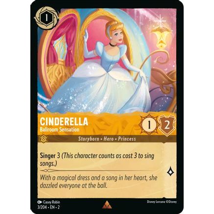 Cinderella - Ballroom Sensation (3/204) - Rise of the Floodborn Cold Foil