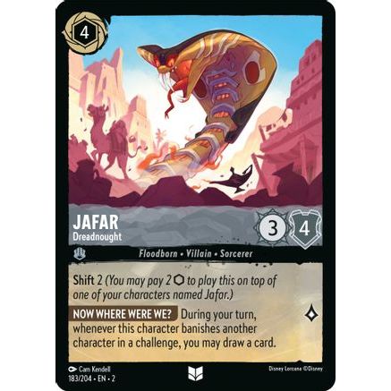 Jafar - Dreadnought (183/204) - Rise of the Floodborn Cold Foil