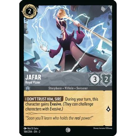 Jafar - Royal Vizier (184/204) - Rise of the Floodborn Cold Foil