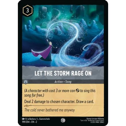 Let the Storm Rage On (199/204) - Rise of the Floodborn Cold Foil