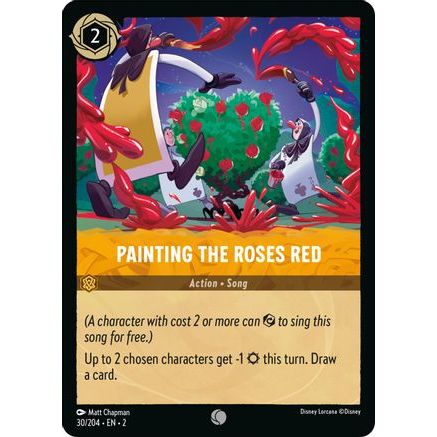 Painting the Roses Red (30/204) - Rise of the Floodborn Cold Foil