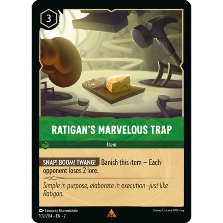 Ratigan's Marvelous Trap (102/204) - Rise of the Floodborn Cold Foil