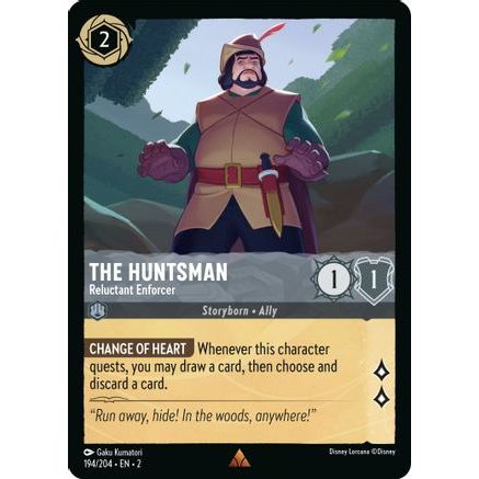 The Huntsman - Reluctant Enforcer (194/204) - Rise of the Floodborn Cold Foil