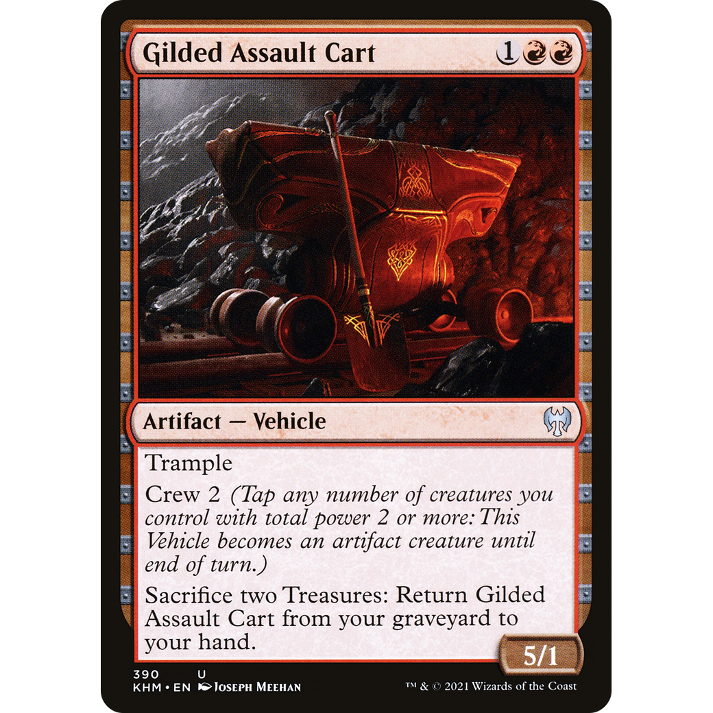 Gilded Assault Cart (KHM-390) - Kaldheim