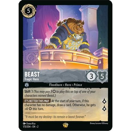 Beast - Tragic Hero (173/204) - Rise of the Floodborn Cold Foil