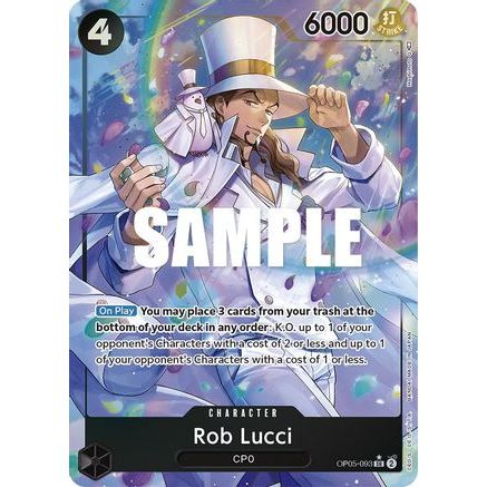 Rob Lucci (093) (Alternate Art) (OP05-093) - Awakening of the New Era Foil