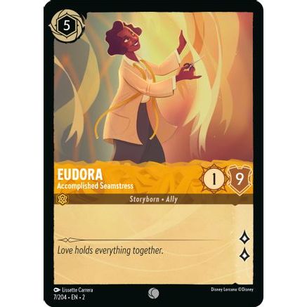 Eudora - Accomplished Seamstress (7/204) - Rise of the Floodborn Cold Foil