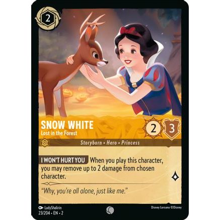 Snow White - Lost in the Forest (23/204) - Rise of the Floodborn Cold Foil
