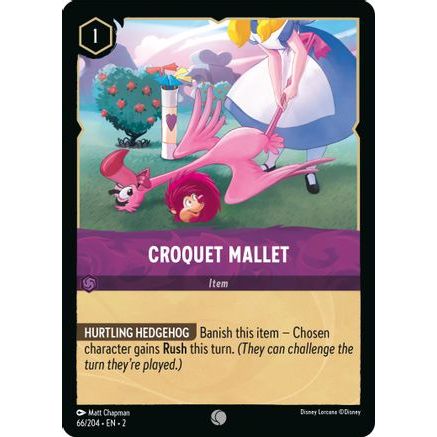 Croquet Mallet (66/204) - Rise of the Floodborn Cold Foil