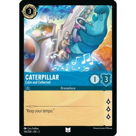 Caterpillar - Calm and Collected (141/204) - Rise of the Floodborn Cold Foil