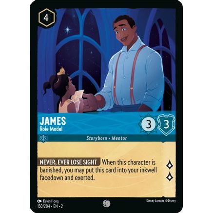 James - Role Model (150/204) - Rise of the Floodborn Cold Foil