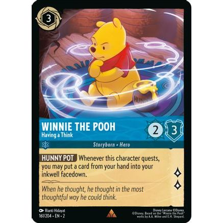 Winnie the Pooh - Having a Think (161/204) - Rise of the Floodborn Cold Foil