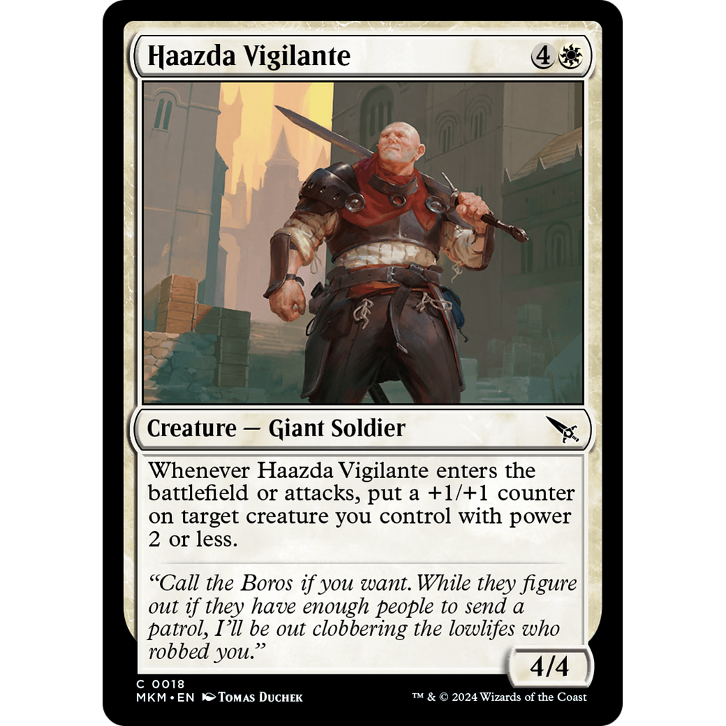 Haazda Vigilante (MKM-018) - Murders at Karlov Manor