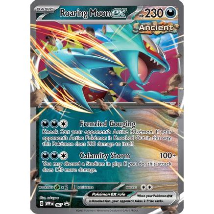 Roaring Moon ex - 067 67 - SV Scarlet & Violet Promo Cards Holofoil