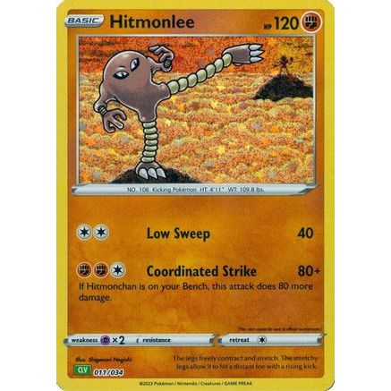 Hitmonlee 11 - Trading Card Game Classic Holofoil