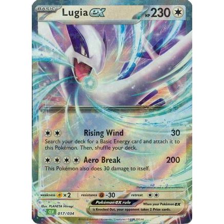 Lugia ex 17 - Trading Card Game Classic Holofoil
