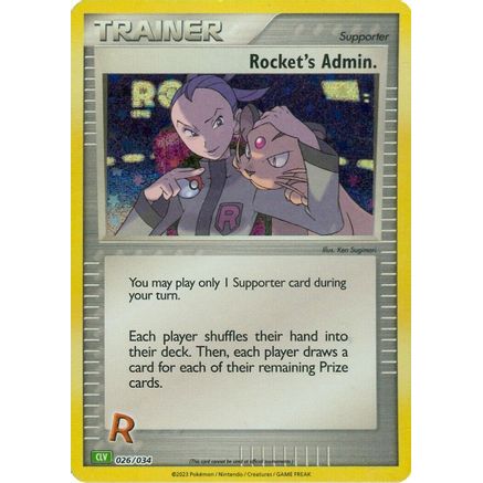 Rocket's Admin. (CLV) 26 - Trading Card Game Classic Holofoil