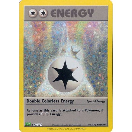 Double Colorless Energy (CLV) 32 - Trading Card Game Classic Holofoil