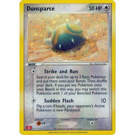 Dunsparce 15 - Trading Card Game Classic Holofoil