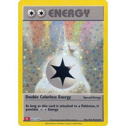 Double Colorless Energy (CLC) 32 - Trading Card Game Classic Holofoil