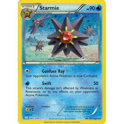 Starmie 5 - Trading Card Game Classic Holofoil