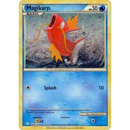 Magikarp 6 - Trading Card Game Classic Holofoil