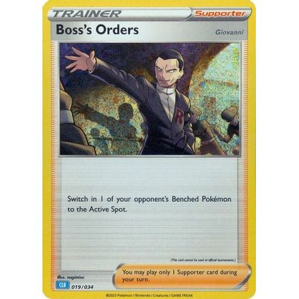 Boss's Orders (CLB) 19 - Trading Card Game Classic Holofoil