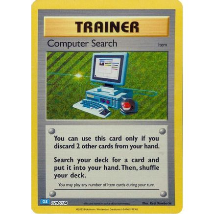 Computer Search (CLB) 20 - Trading Card Game Classic Holofoil