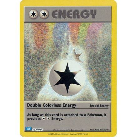 Double Colorless Energy (CLB) 32 - Trading Card Game Classic Holofoil