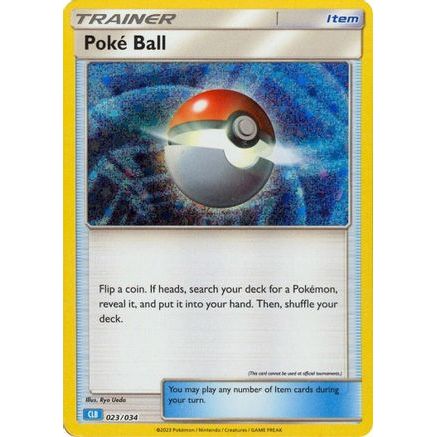 Poke Ball (CLB) 23 - Trading Card Game Classic Holofoil