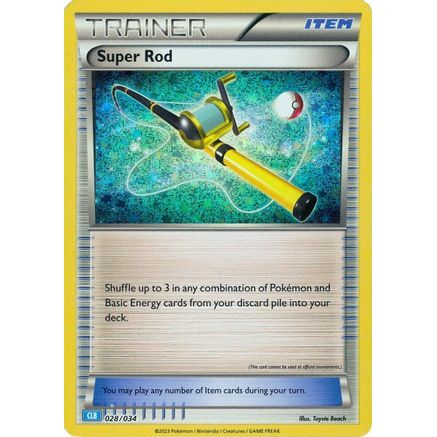 Super Rod (CLB) 28 - Trading Card Game Classic Holofoil