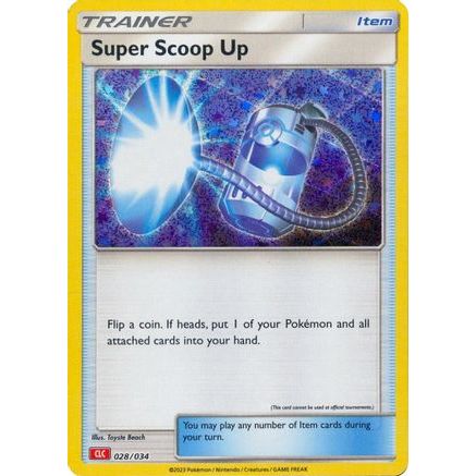 Super Scoop Up 28 - Trading Card Game Classic Holofoil