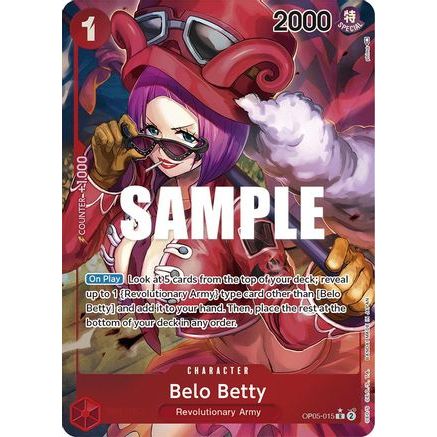 Belo Betty (015) (Alternate Art) (OP05-015) - Awakening of the New Era Foil