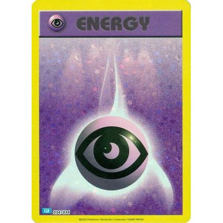 Basic Psychic Energy 34 - Trading Card Game Classic