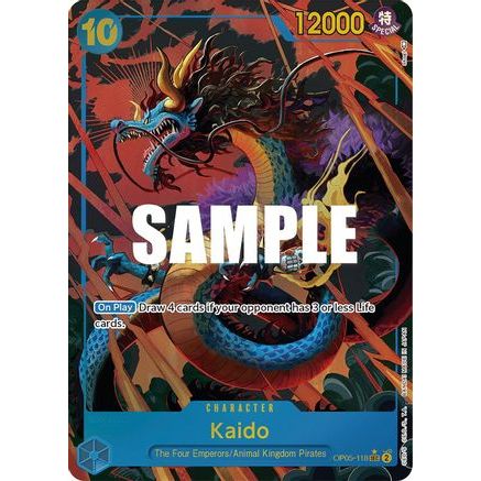 Kaido (118) (Alternate Art) (OP05-118) - Awakening of the New Era Foil