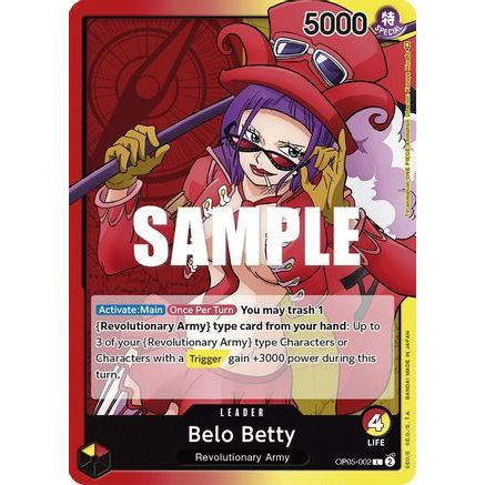 Belo Betty (002) (OP05-002) - Awakening of the New Era